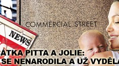 Dvojčátka Pitta a Jolie: ještě se nenarodila a už vydělávají!