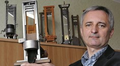 Sběratel gilotin z Brna: Jsou to humánní nástroje