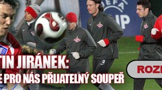 Jiránek: Baník je pro nás přijatelný soupeř