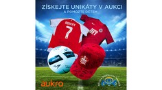 Získejte unikáty českých sportovců v aukci a podpořte sirotky obětí dopravních nehod