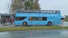 Ostrava jako Londýn! Do ulic dnes vyjely dvoupatrové autobusy