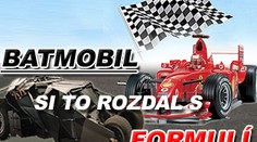 Batmobil si to rozdal s formulí