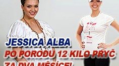 Jessica Alba po porodu: 12 kilo pryč za dva měsíce