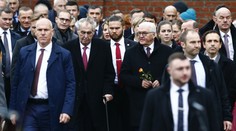 Německo slavilo pád Berlínské zdi. Bez Čechů by nepadla, řekl prezident