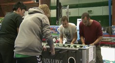Reportéři dostali od ženských nářez ve fotbálku