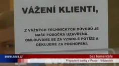 VIDEO: Ve Vršovicích byla přepadena banka