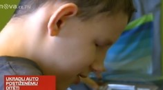 Lidské hyeny: Rodině s postiženým Jakubem ukradly auto! Jsou bezmocní