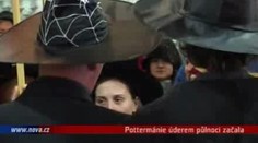 VIDEO: Pottermánie začala: půlnoc odstartovala prodej posledního dílu