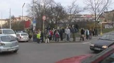 VIDEO: Nehoda na kolejích zastavila tramvaje