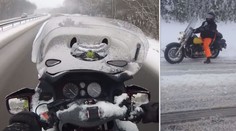 Stále více motorkářů jezdí i v zimě, takhle se na ni připravte