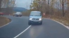 Kamera zachytila okamžiky hrůzy! Řidič se o milimetry vyhnul srážce