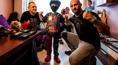 Malý bojovník měl návštěvu z UFC. Tonda půjde fandit Lucii!
