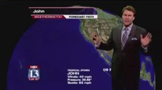 Počasí nebo erotika? Meteorolog ukázal svou tropickou bouři!