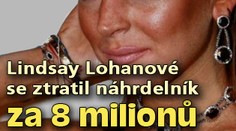 Lindsay Lohanové se ztratil náhrdelník za 8 milionů