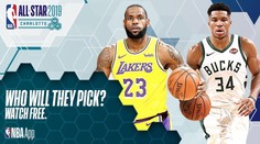 Kapitáni LeBron a Antetokounmpo budou vybírat týmy pro All Star!