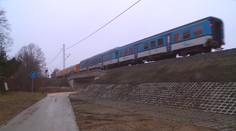 Na trať u Olomouce se vracejí vlaky. Jezdit můžou až 160 km/hod