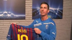 PETRŽELA ukořistil dres Messiho. Je propocený? Vůbec, úplně suchý, smál se