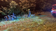Tragická nehoda čtyřkolky. Řidič zemřel po zřícení ze sjezdovky