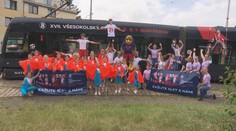 Sokolové se připravují na slet. Do ulic vypravili speciální tramvaj