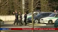 VIDEO: Komunistům v Mostě někdo hrozil bombou