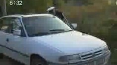 Kluci na skatu vjeli pod auto