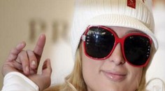 Paris Hilton jako modelka se srdcem na dlani