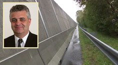 Šéf správy komunikací si postavil stěnu proti hluku za domem!