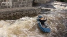 Varování vodákům: pozor na rozbouřené řeky