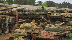 OBRAZEM: Hřbitov tanků. Tuny nezničitelné oceli made in SSSR