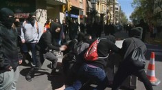 VIDEO: Při demonstraci v Barceloně policie zatkla 7 lidí