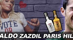 Ronaldo zazdil Paris Hilton