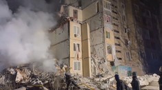 Po útoku na ukrajinskou Oděsu se zřítila část budovy, několik lidí zemřelo