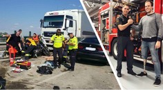 Náraz plechů, černo, ticho. Motorkář Jiří se po nehodě setkal se zachránci