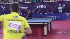 Borec na konec! Švédský stolní tenista předvedl parádní výměnu