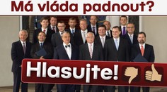 Padne Nečasova vláda? Poslanci budou dnes hlasovat o nedůvěře