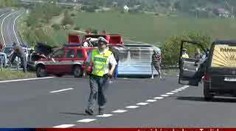 Tragédie: při srážce dodávky s autem uhořeli tři lidé