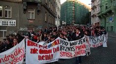 Fanoušci Slavie: Strako, táhni na Spartu!