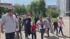 Do stanového městečka v Praze míří první ukrajinští uprchlíci