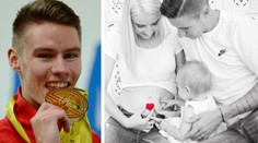 Šťastná novinka v rodině elitního sprintera! Maslák bude podruhé tátou