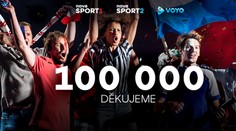 Kdo vyhrál v soutěži NOVA Sportu? Už je vás přes 100 000!
