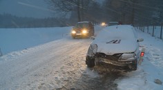 VÝSTRAHA: Česko pokryl mokrý sníh, může se tvořit náledí!