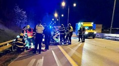Muž vystoupil na Pražském okruhu z auta, smetlo ho jiné. Na místě zemřel
