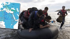 PŘEHLED: Takhle se imigranti dostávají do Evropy! MAPA