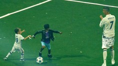 VIDEO: Malý Cristiano potěšil tátu: Jak si povodil malého Modriče?