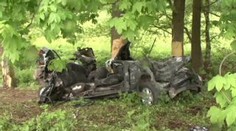 Auto sjelo do potoka, čtyři mrtví!