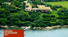 Berlusconiho vila, na které byl obnažený Topolánek, se prodala za 11,5 miliardy korun