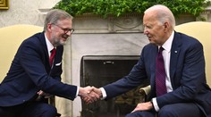 Biden na jednání s Fialou: Česko je skvělý spojenec. Ocenil pomoc Ukrajině