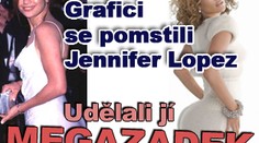 Grafici se pomstili Jennifer Lopez. Udělali jí MEGAZADEK