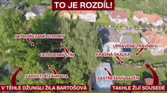 Pohled z letadla na dům Bartošové: Iveta žila jako v džungli! VIDEO