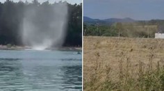 VIDEO: Lidé po Česku natáčí záhadné víry. Objevují se ve vzduchu i na vodě